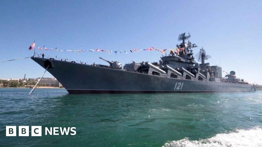 Russian warship: Moskva sinks in Black Sea