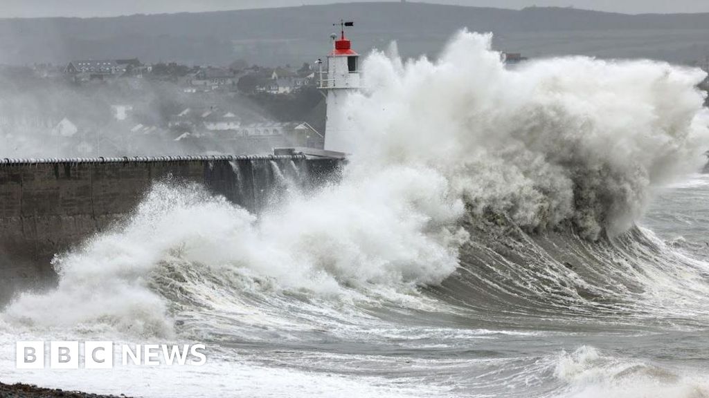 Trains stranded and events cancelled amid wind and rain