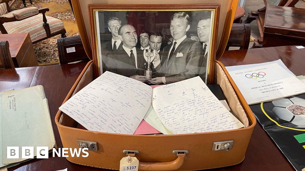 Sir Alf Ramsey 1966 World Cup scout reports to be auctioned