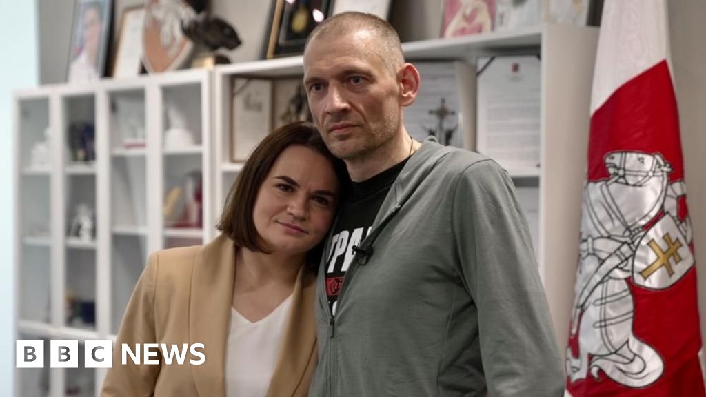 I may be half the size, but not broken, says Belarus opposition leader after release from jail