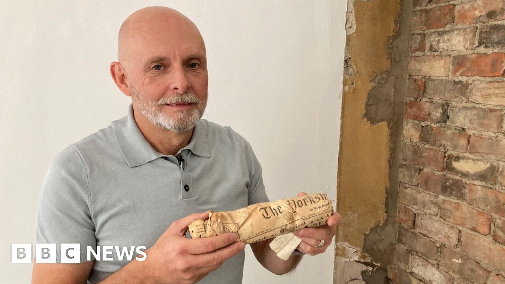 bbc.co.uk - Simon Spark - Letter from 71 years ago found during house renovation in Welton