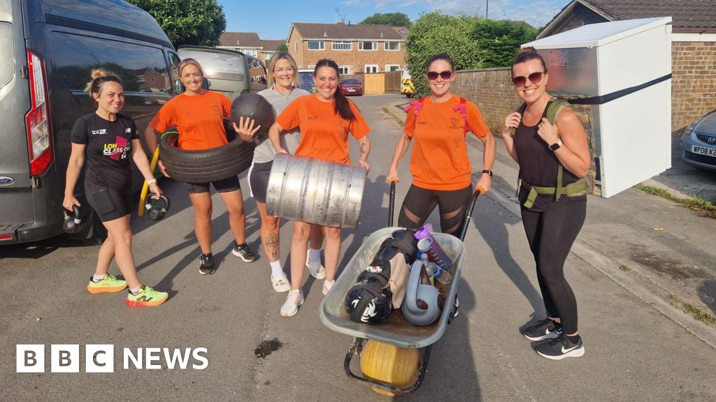 Bristol fitness group to do charity walk carrying white goods