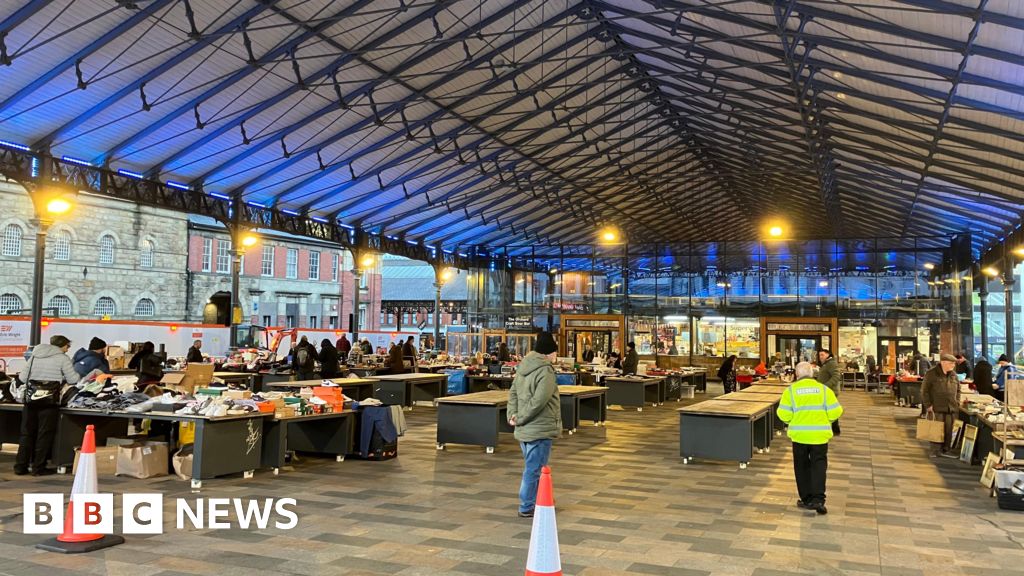 bbc.co.uk - Ollie Samuels - Preston market traders return after relocation row with council - BBC News