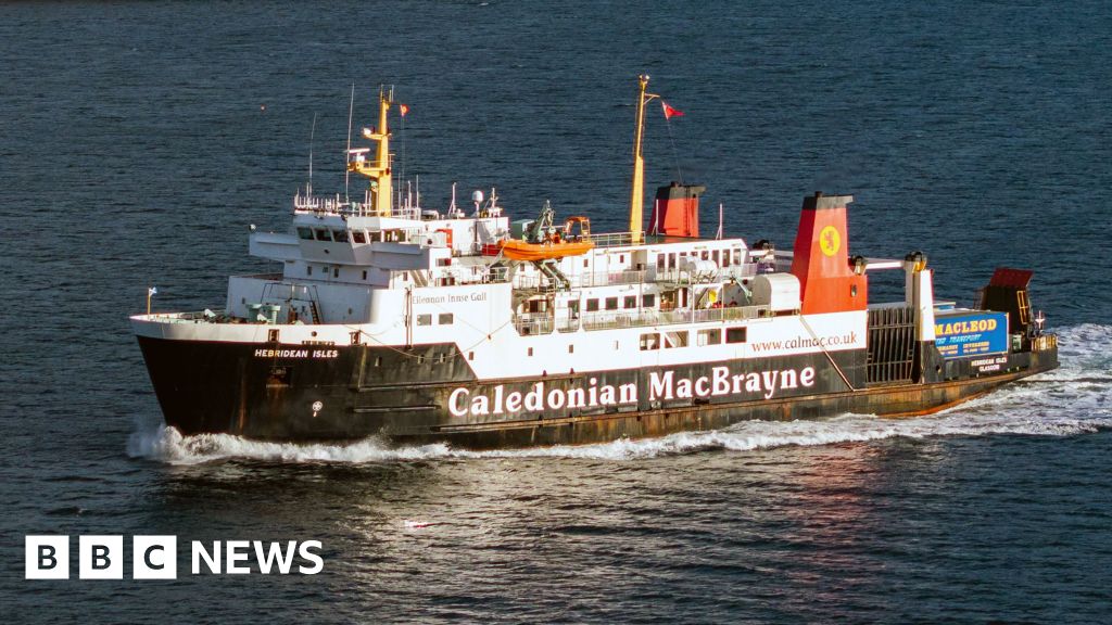 Scotland's islanders bid fond farewell to much-loved ship