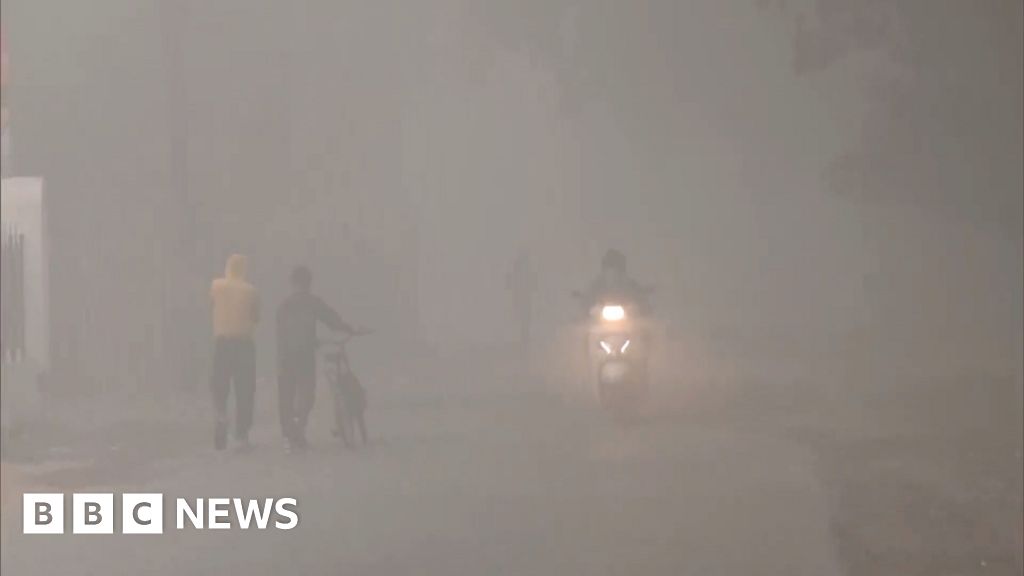 Delhi: Fog disrupts life and travel in northern India