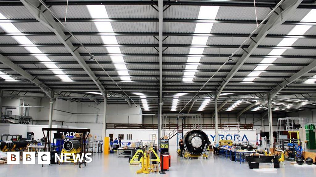 Cumbernauld Space Rocket Facility Opens For Production - BBC News