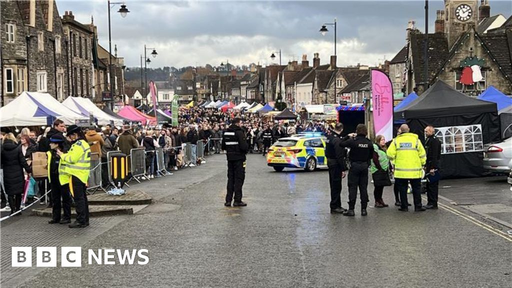 Two children hurt after car crashes into pedestrians at Christmas ...