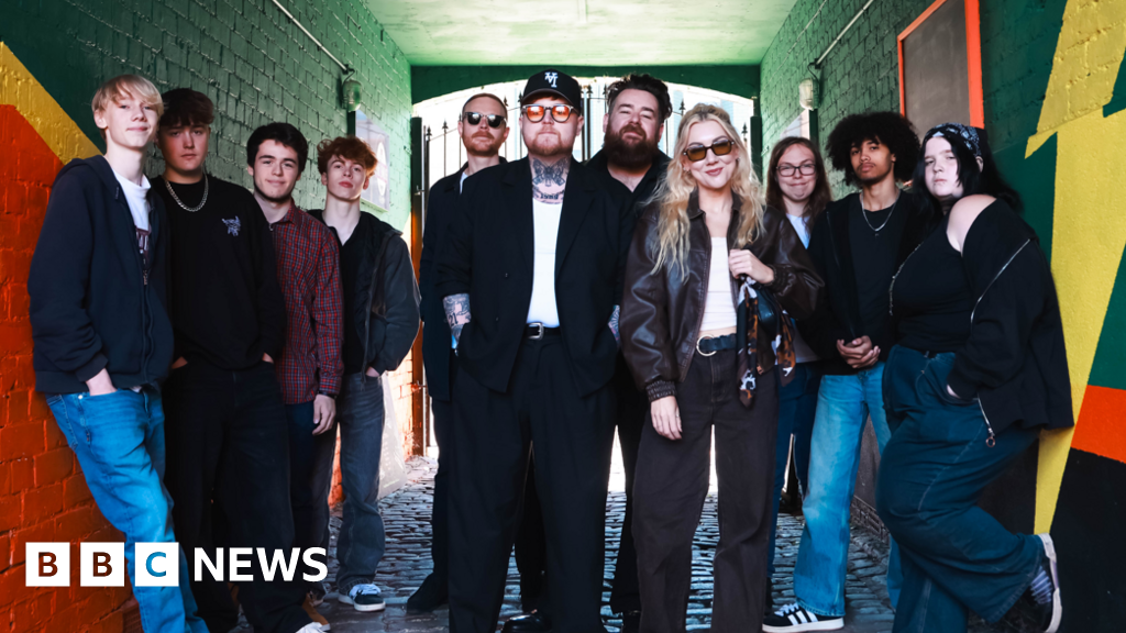 Young people write 'Song for Leigh' with Lottery Winners