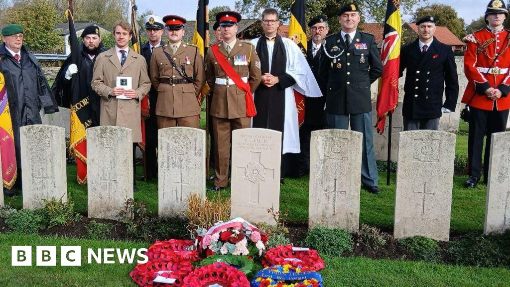 Missing WW1 soldiers' graves identified in Belgium