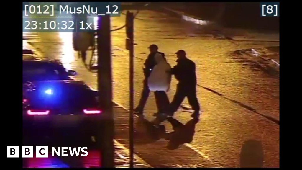 Callin Wilson Arrest Caught On Cctv Bbc News 