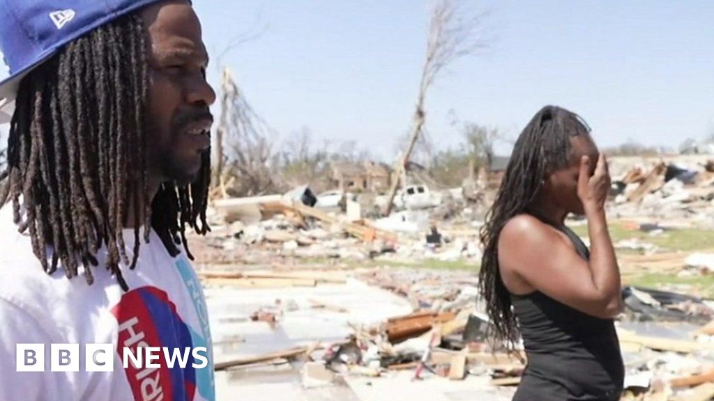 BBC visits destroyed homes of tornado victims