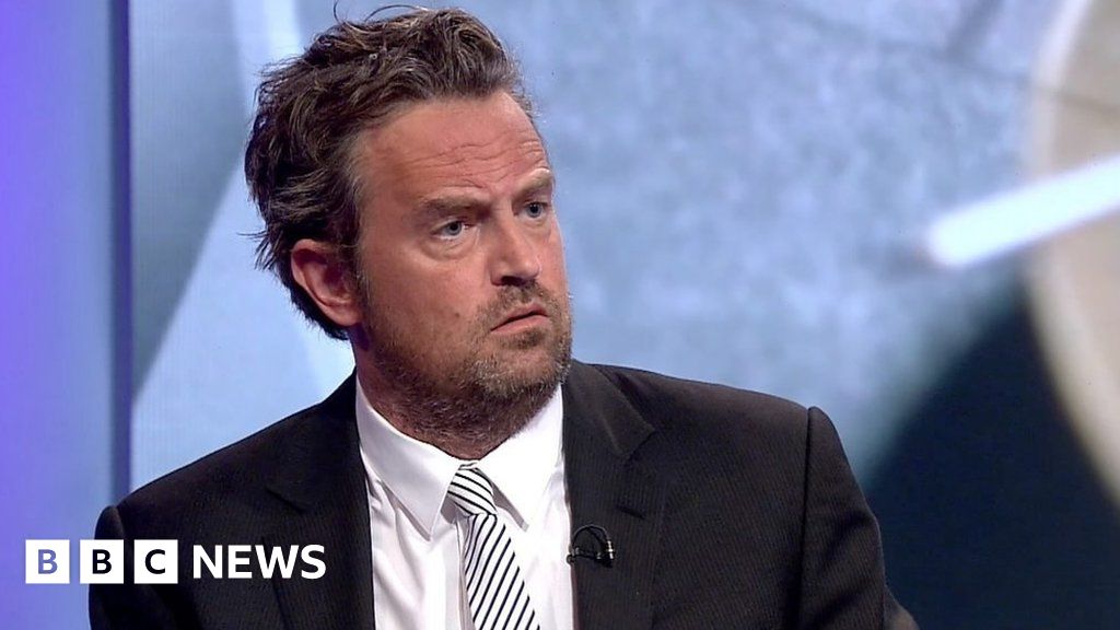 Actor Matthew Perry debates addiction on BBC Newsnight - BBC News