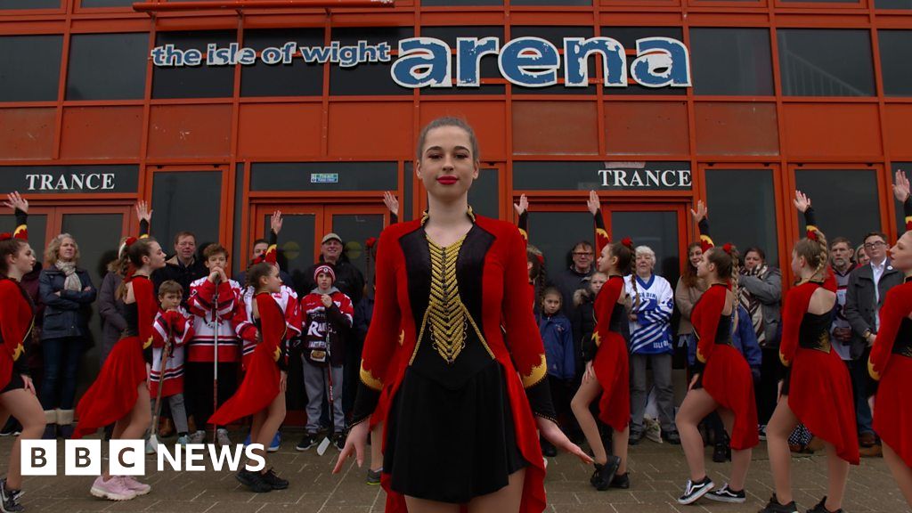 The Isle of Wight ice skaters without an ice rink