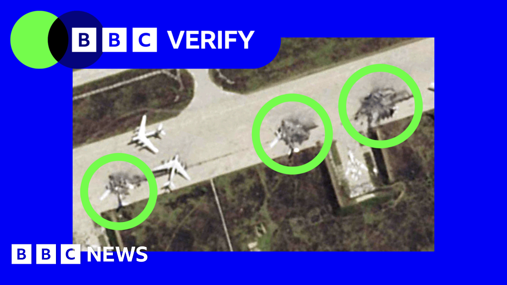 New satellite images show Russian bombers destroyed in Ukraine attack
