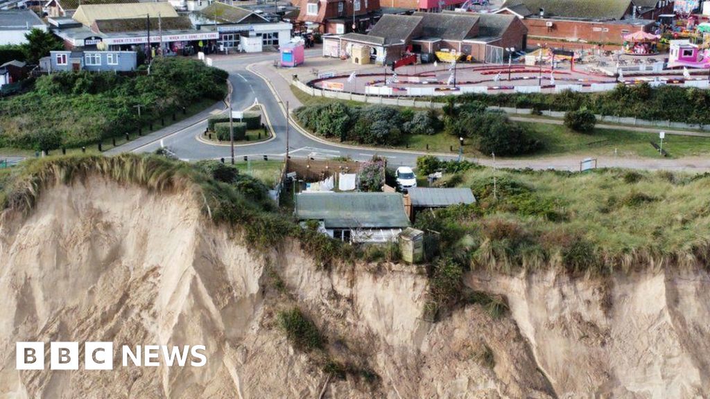 Hemsby Erosion: House On Cliff Edge Faces Demolition