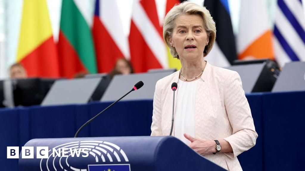 EU’s Ursula von der Leyen asks for 5 extra years forward of crunch vote – BBC Information