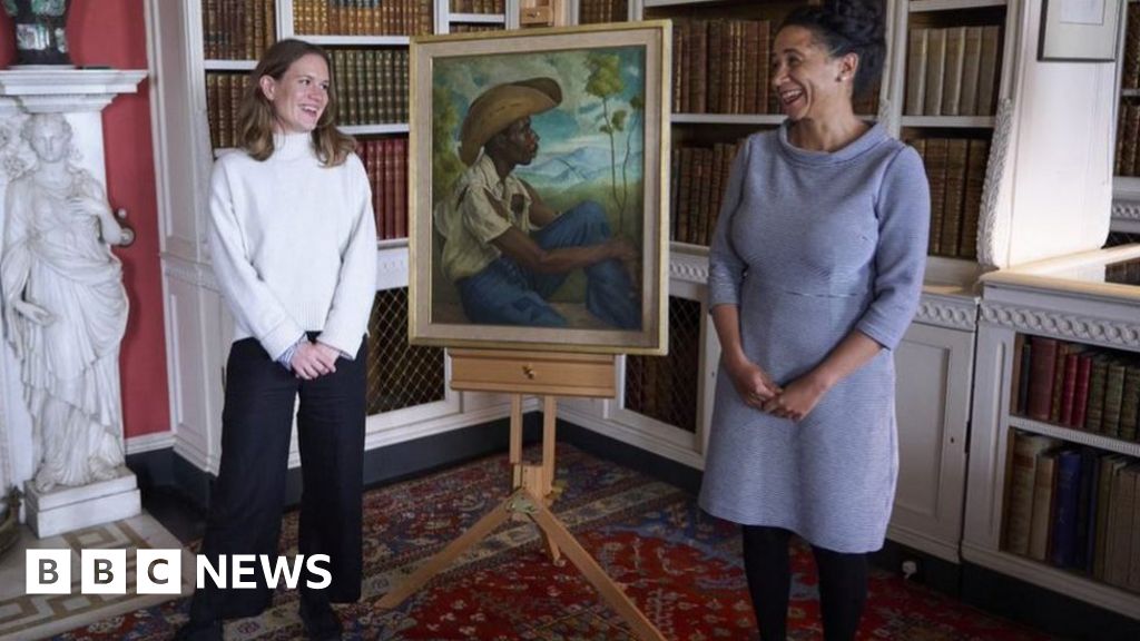 Belton House Rare portrait on display for Black History Month BBC News
