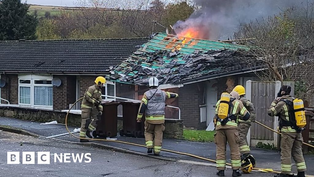 Man airlifted to hospital and homes evacuated after explosion