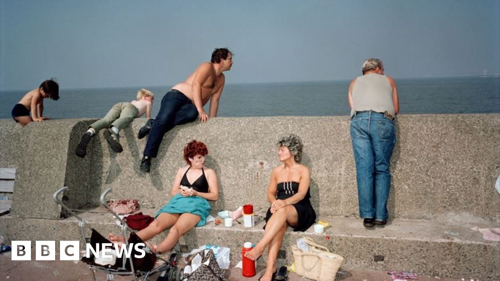 The 1980s seaside snaps that sparked a  controversy