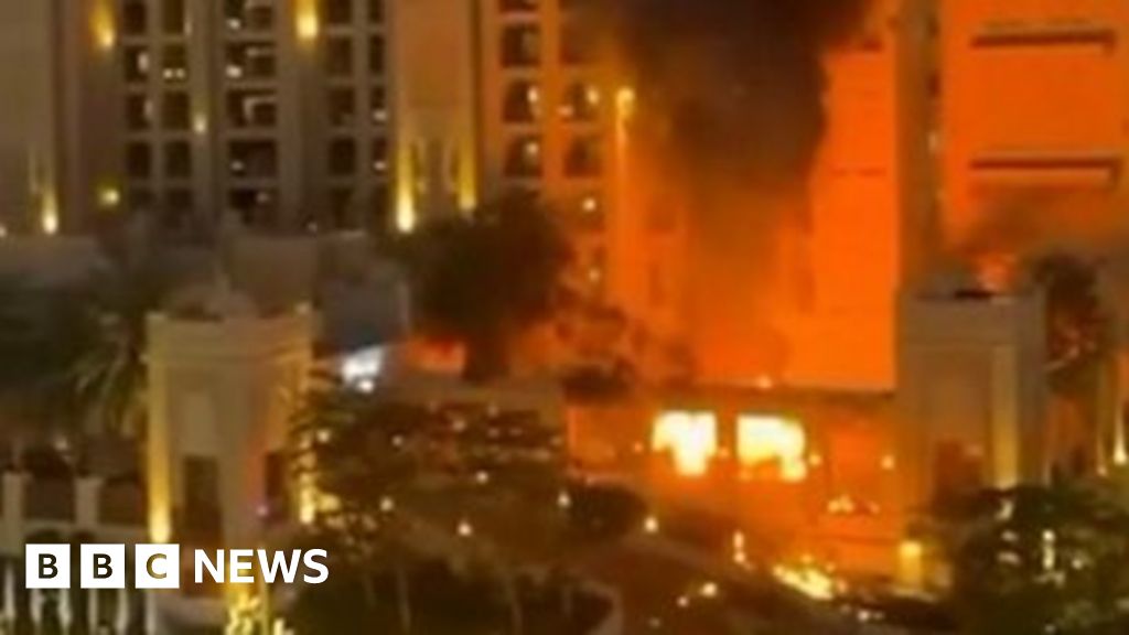 Luxury Dubai hotel hit as Iran launches retaliatory strikes across region