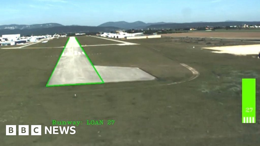 AI pilot 'sees' runway and lands automatically