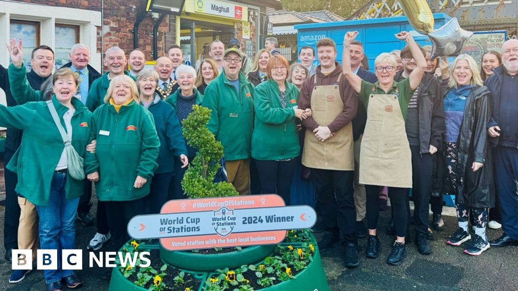 Maghull: Merseyside railway station named best in Britain