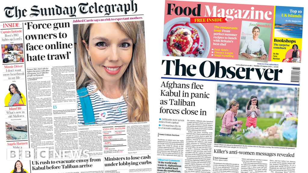 Newspaper headlines: Gun owners 'should face online hate trawl' and ...