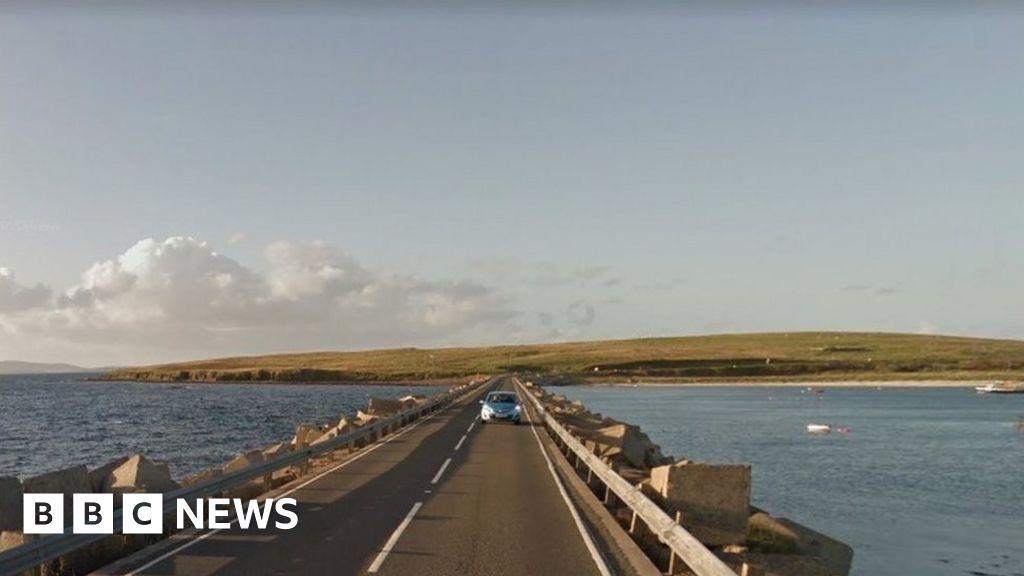 Emergency services deal with Orkney twovehicle crash BBC News