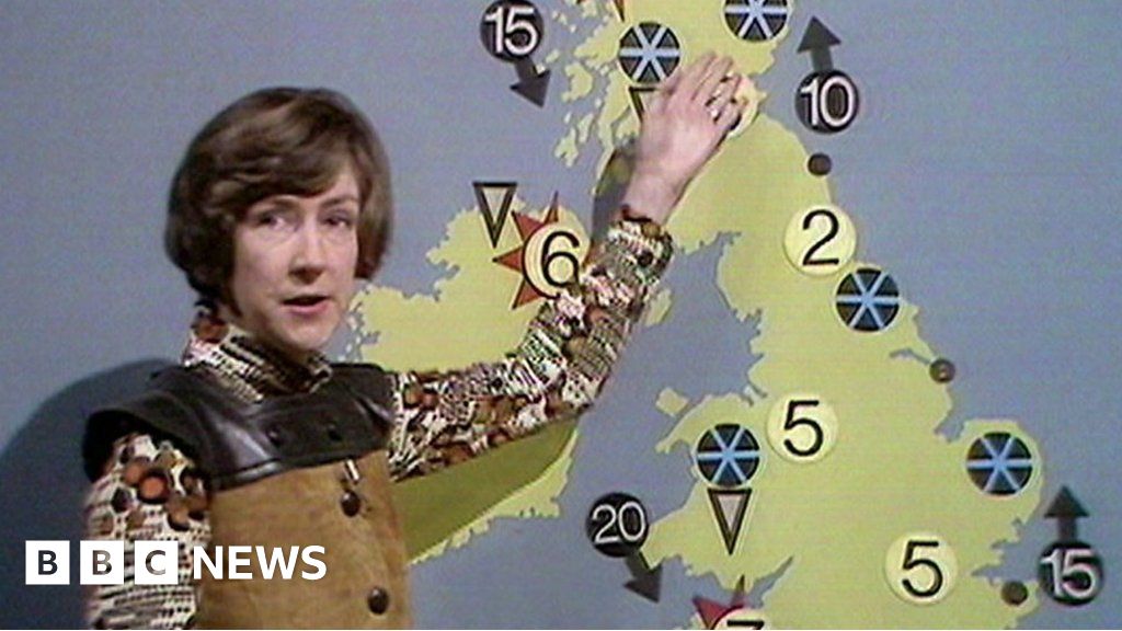 BBC Weather shares its past forecasts on its 70th anniversary
