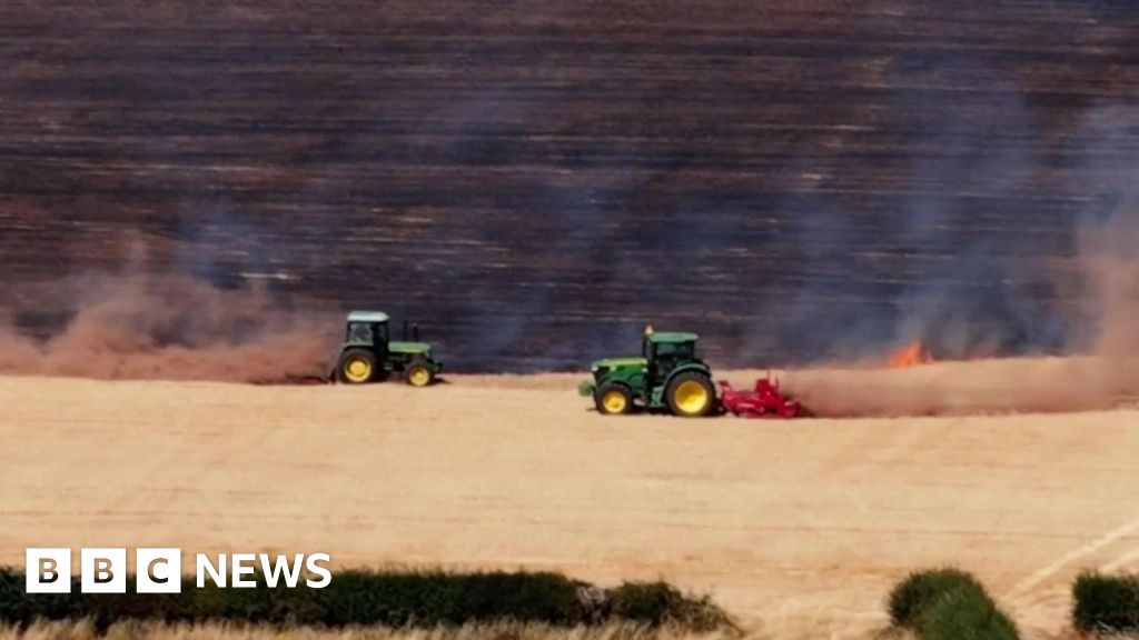Farmers praised as heroes for work to stop Stourbridge fire