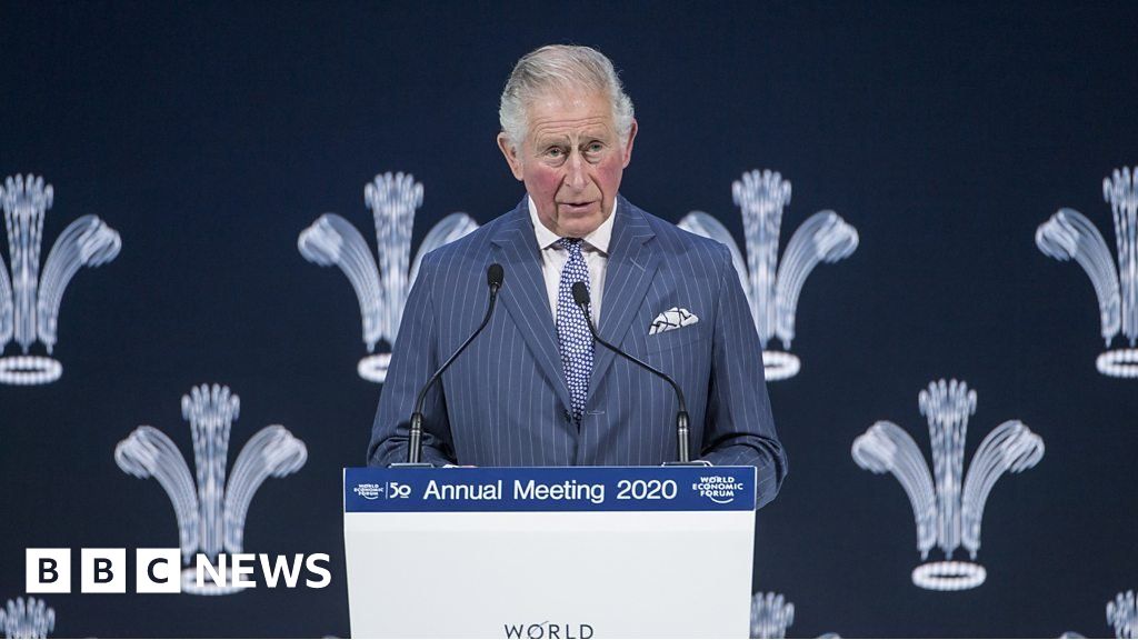 Davos 2020: Prince Charles offers stark warning over 'approaching catastrophe'