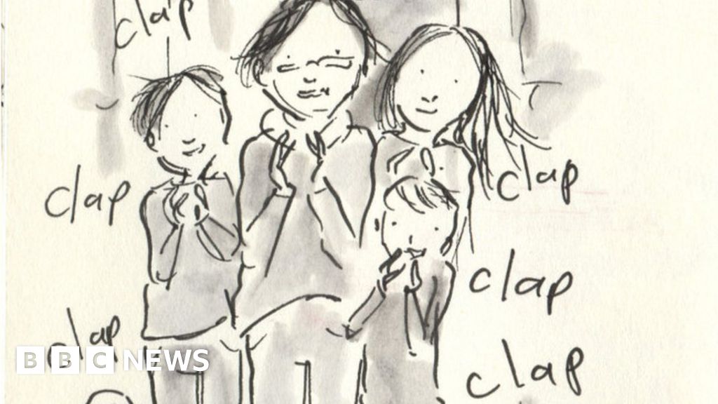 Coronavirus: Swansea mom's doodles of life in lockdown