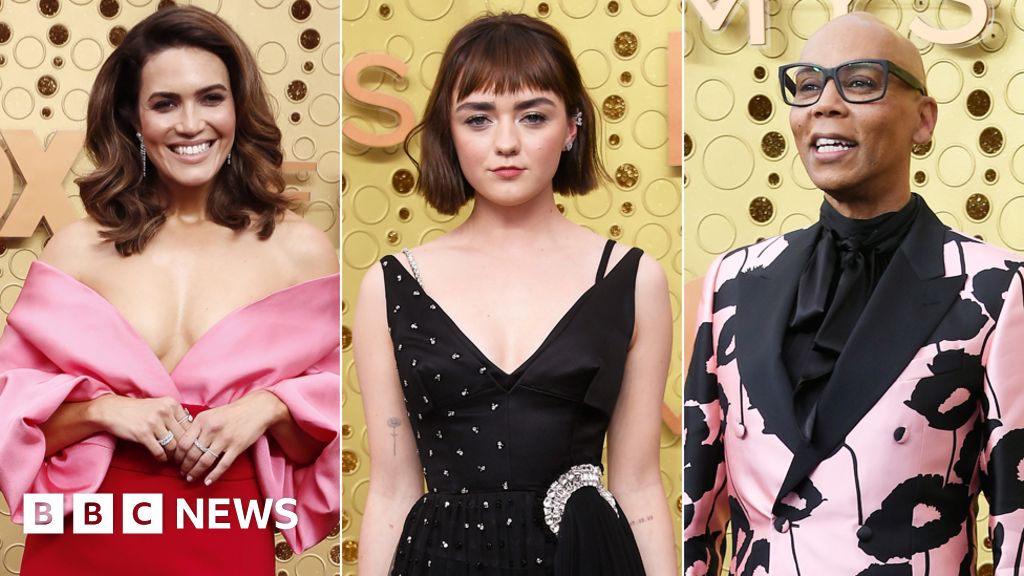 Emmy Awards 2019: The Red Carpet Looks In Pictures - BBC News