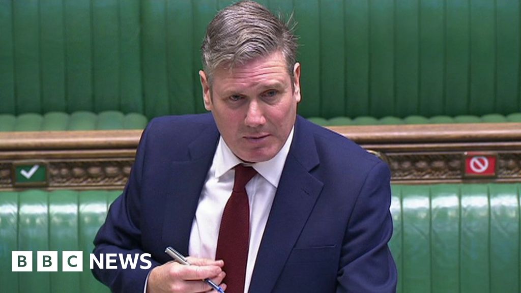 PMQs: Starmer accuses Johnson of 'fuelling' the break-up of the UK