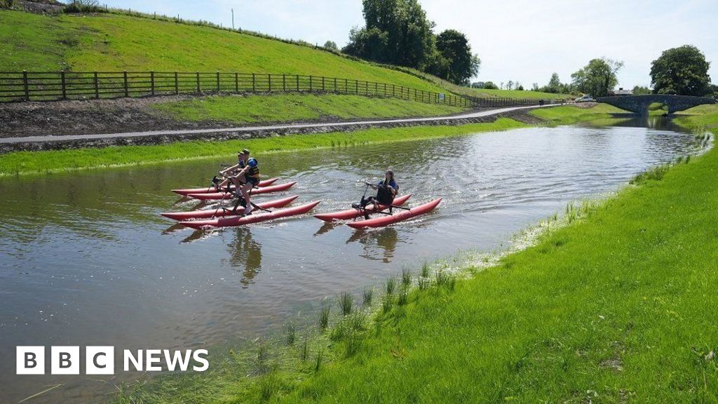 Ulster Canal: Clones phase of cross-border project completed - BBC News