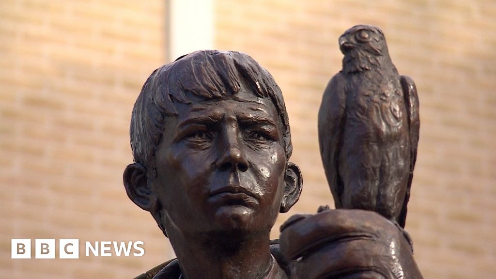 Kes: Barnsley unveils statue tribute to author Barry Hines