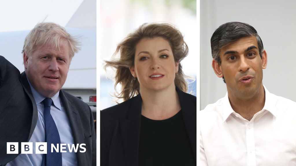 Boris Johnson has the backing of 100 MPs his campaign claims – BBC