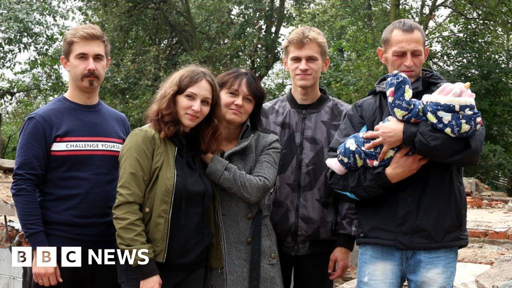 Bytové domy sú re-bývanie ukrajinských rodín