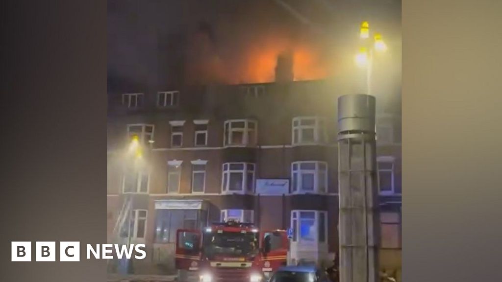 bbc.co.uk - Second blaze in four months at derelict Bridlington hotel