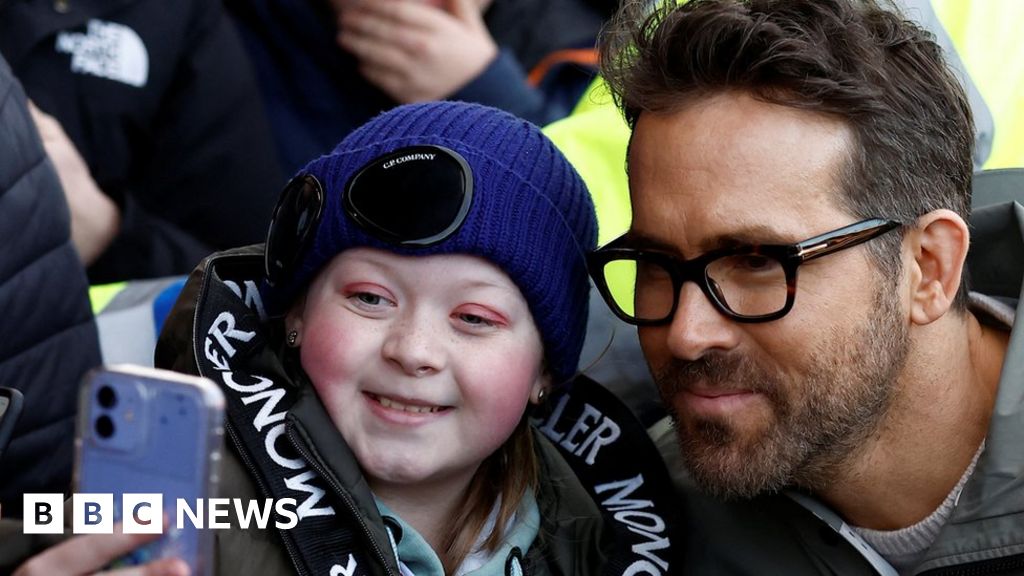 Wrexham: ‘Ryan Reynolds was on Zoom and I couldn’t tell my kids’