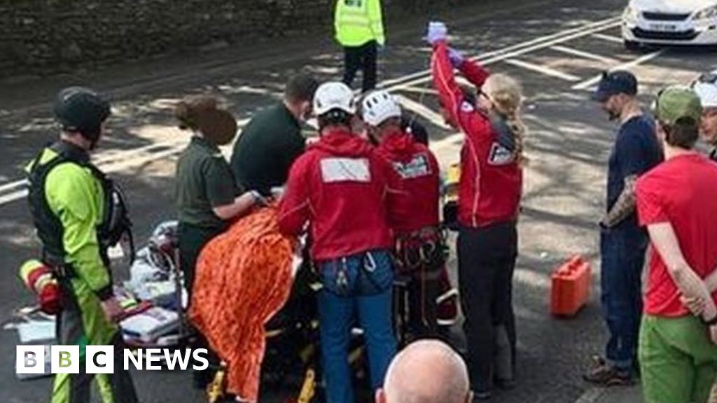 Snowdonia: Walker critically ill after cliff fall