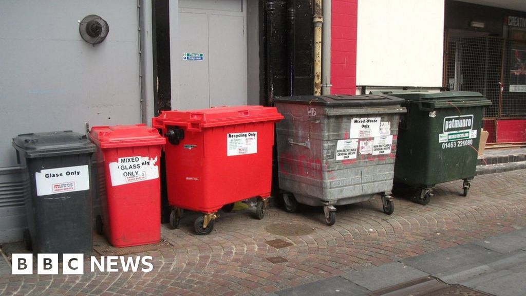 Inverness wheelie bins 'spoiling city centre', says Highland Council