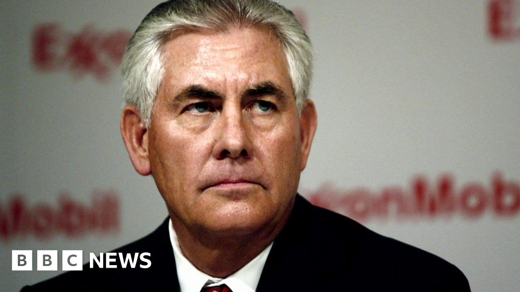 Who Is Oilman Rex Tillerson Bbc News