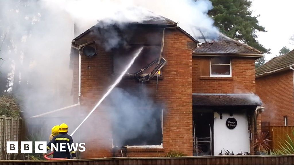 Man Charged With Arson After West Moors House Fire 3350