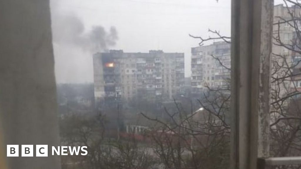 Inside Mariupol: Fires, no water, and bodies in the street
