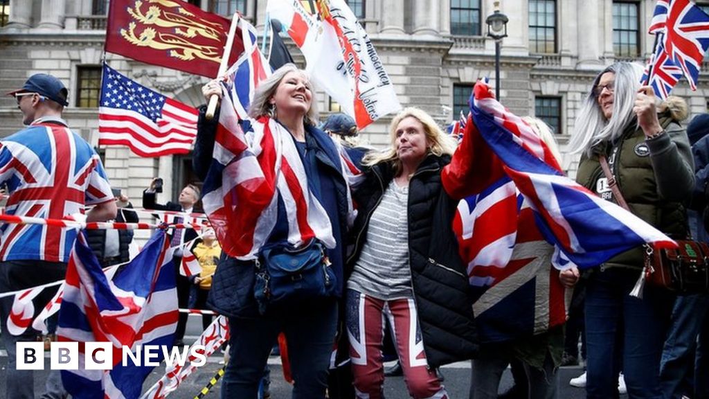 Brexit In Pictures The Uk Leaves The Eu Bbc News 