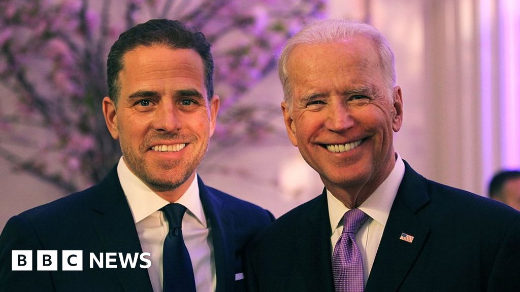 Hunter Biden: The struggles and the US president's son - BBC