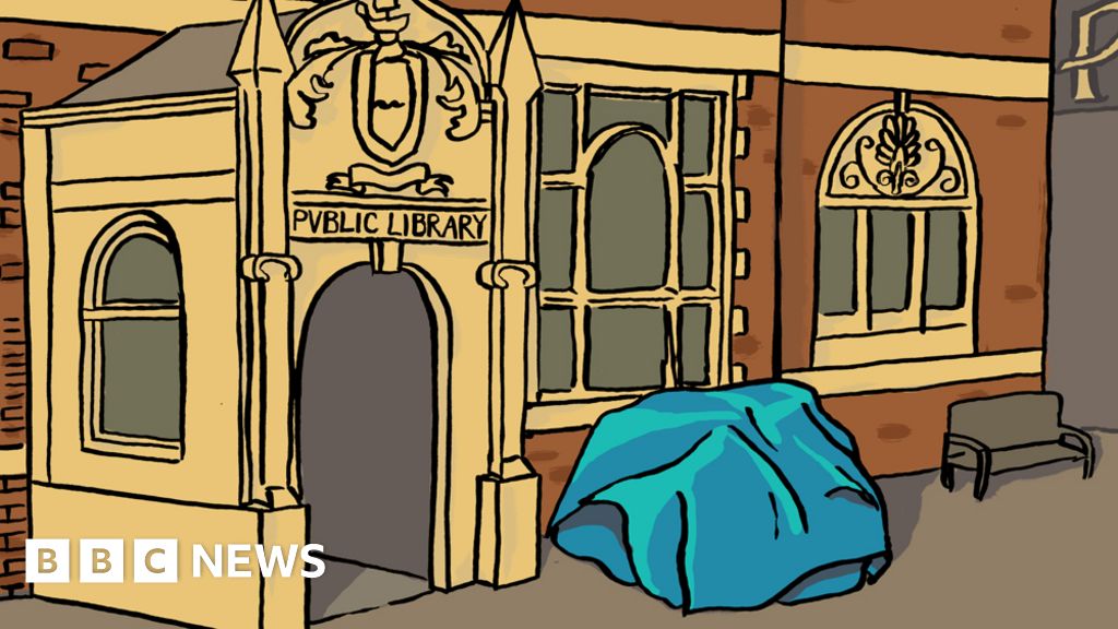 Is it OK if someone wants to live for years on a bench? - BBC News