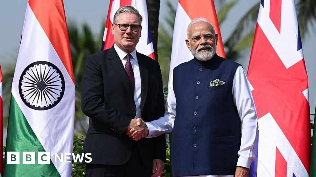 Starmer meets Modi on his first visit to India