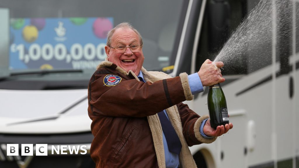 Retired Exeter taxi driver wins £1m lottery BBC News